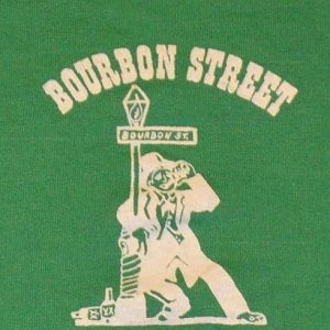 Vintage 80s New Orleans Bourbon Street T-Shirt