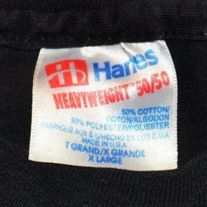 Vintage HANES HEAVYWEIGHT T-Shirt Tags | Brand – Defunkd