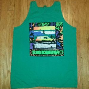 80s Big Kahuna Surfing Tank Top T-Shirt Woodie Bus Sz L