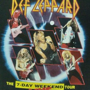 VINTAGE 1992 DEF LEPPARD TOUR T-SHIRT