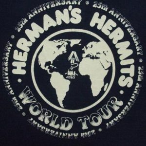 VINTAGE 80'S HERMAN'S HERMITS T-SHIRT