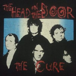 VINTAGE THE CURE 1985 THE HEAD ON THE DOOR