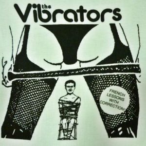 VINTAGE THE VIBRATORS T-SHIRT