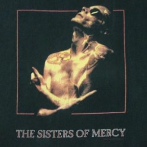 VINTAGE SISTERS OF MERCY OVERBOMBING TOUR T-SHIRT