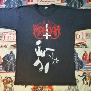 VINTAGE 1995 MARDUK FUCK ME JESUS T-SHIRT