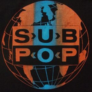 VINTAGE SUB POP WORLD DOMINATION T-SHIRT