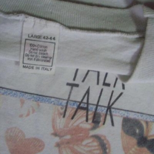 VINTAGE 1986 TALK TALK T-SHIRT