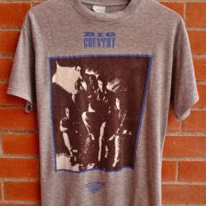 Vintage 1983 BIG COUNTRY Crossing the fall T-Shirt