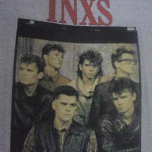 VINTAGE 1984 INXS T-SHIRT