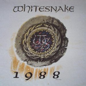 VINTAGE 1988 WHITESNAKE TOUR T-SHIRT