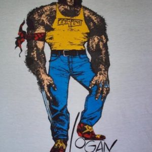 VINTAGE 1989 WOLVERINE X MEN T-SHIRT