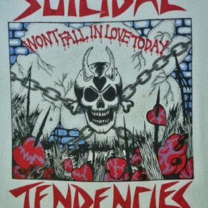 VINTAGE 1993 SUICIDAL TENDENCIES T-SHIRT