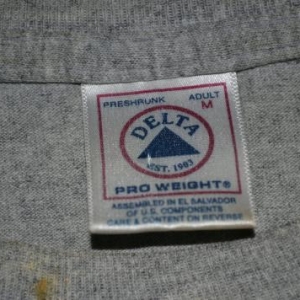 Vintage Delta Pro Weight T-Shirt Tags | Brand – Defunkd