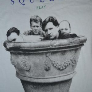 VINTAGE 1991 SQUEEZE PLAY NEW WAVE PROMO ALBUM T-SHIRT