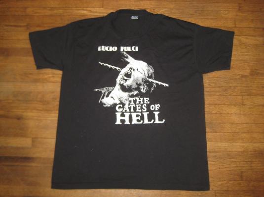 Vintage 1990's “The Gates of Hell” zombie movie t-shirt | Defunkd