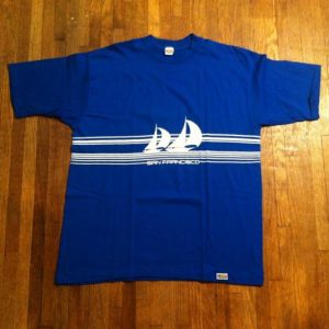 Vintage 1980's Crazy Shirts San Francisco sailboat t-shirt