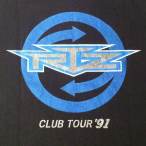 Vintage 1991 RTZ Return To Zero Boston rock band t-shirt