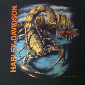 Vintage 3D Emblem Phoenix Harley Davidson 1992 t-shirt