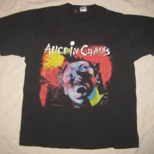 Vintage 1990 Alice In Chains Facelift t-shirt