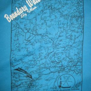 Vintage Late 80's early 90's Ely, MN Boundary Waters t-shirt