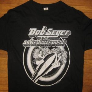 Vintage 1980 Bob Seger and the Silver Bullet Band t-shirt