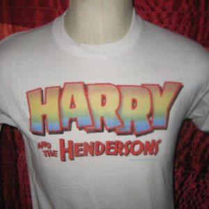 Vintage 1987 Harry and the Hendersons t-shirt, M-L