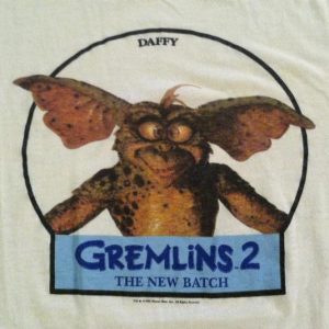 Vintage 1990 Gremlins 2 The New Batch movie t-shirt