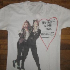 Vintage 1985 Madonna Desperately Seeking Susan movie t-shirt