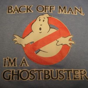 Vintage 1980's Ghostbuster t-shirt, soft and thin, large