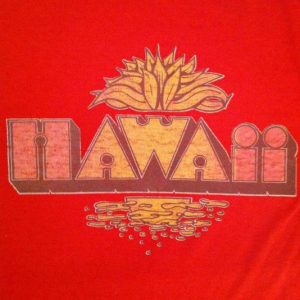 Vintage 1980's Hawaii iron-on t-shirt,