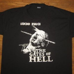 Vintage 1990's "The Gates of Hell" zombie movie t-shirt