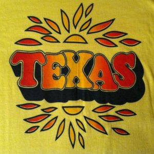 Vintage 1980's Texas sunshine t-shirt