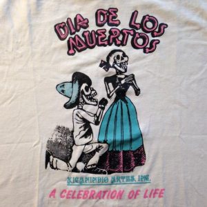 Vintage 1980's Dia De Los Muertos t-shirt