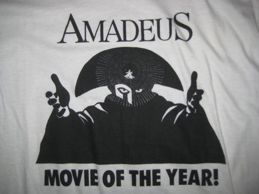 Vintage 1980s Amadeus Movie Promo T Shirt Defunkd