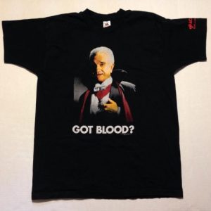 Vintage 1995 Dracula- Dead and Loving It movie t-shirt