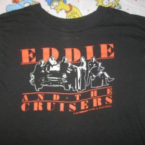 Vintage Eddie And The Cruisers movie sleeveless t-shirt