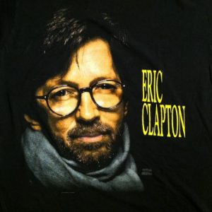 Vintage 1992 Eric Clapton concert tour t-shirt