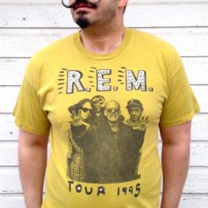 Vintage 1995 REM Monster concert tour t-shirt