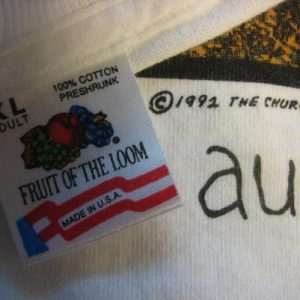 Vintage 1992 The Church t-shirt, Priest = Aura, new wave alt