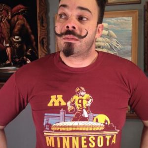 Vintage 1980's University of Minnesota football t-shirt