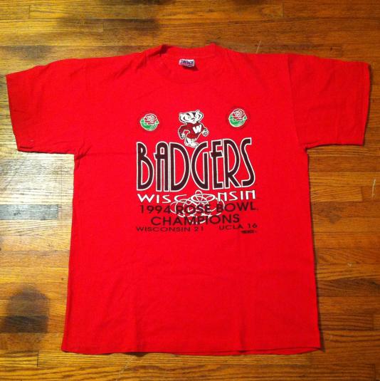Vintage 1994 Wisconsin Badgers Rose Bowl t-shirt | Defunkd
