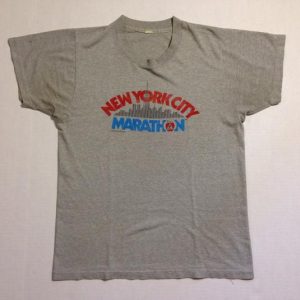 Vintage 1980's New York City Marathon t-shirt