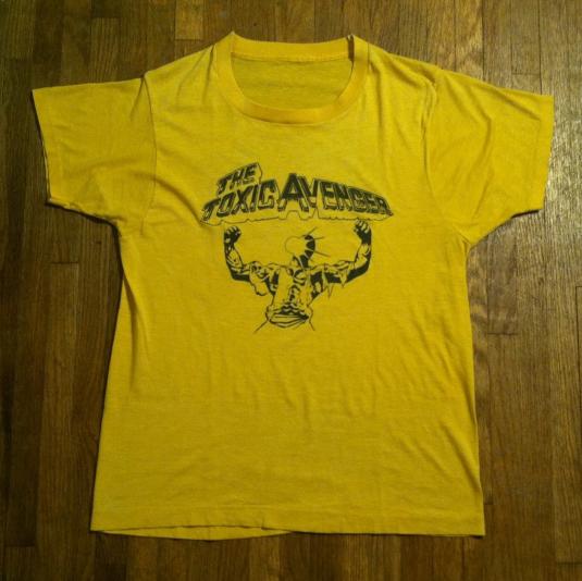 vintage toxic avenger shirt