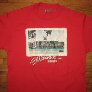 Vintage 1980's Stillwater, Minnesota t-shirt, soft, L