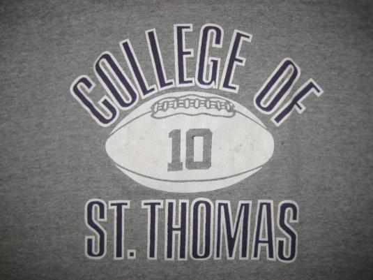 Vintage 1980’s College of Saint Thomas football t-shirt | Defunkd