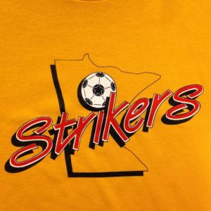 Vintage 1980's Minnesota Strikers soccer t-shirt