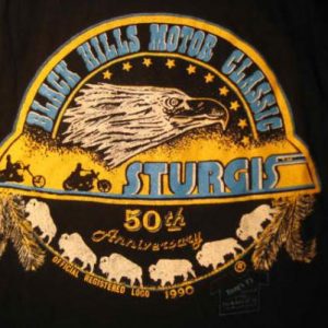 1990 Sturgis vintage t-shirt, soft, XL