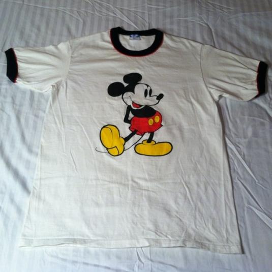 Vintage 1980’s Mickey Mouse ringer t-shirt | Defunkd