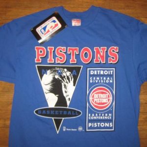 Vintage 1990's Detroit Pistons t-shirt- never worn