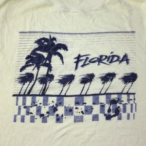 Vintage 1980's Florida soft & thin t-shirt